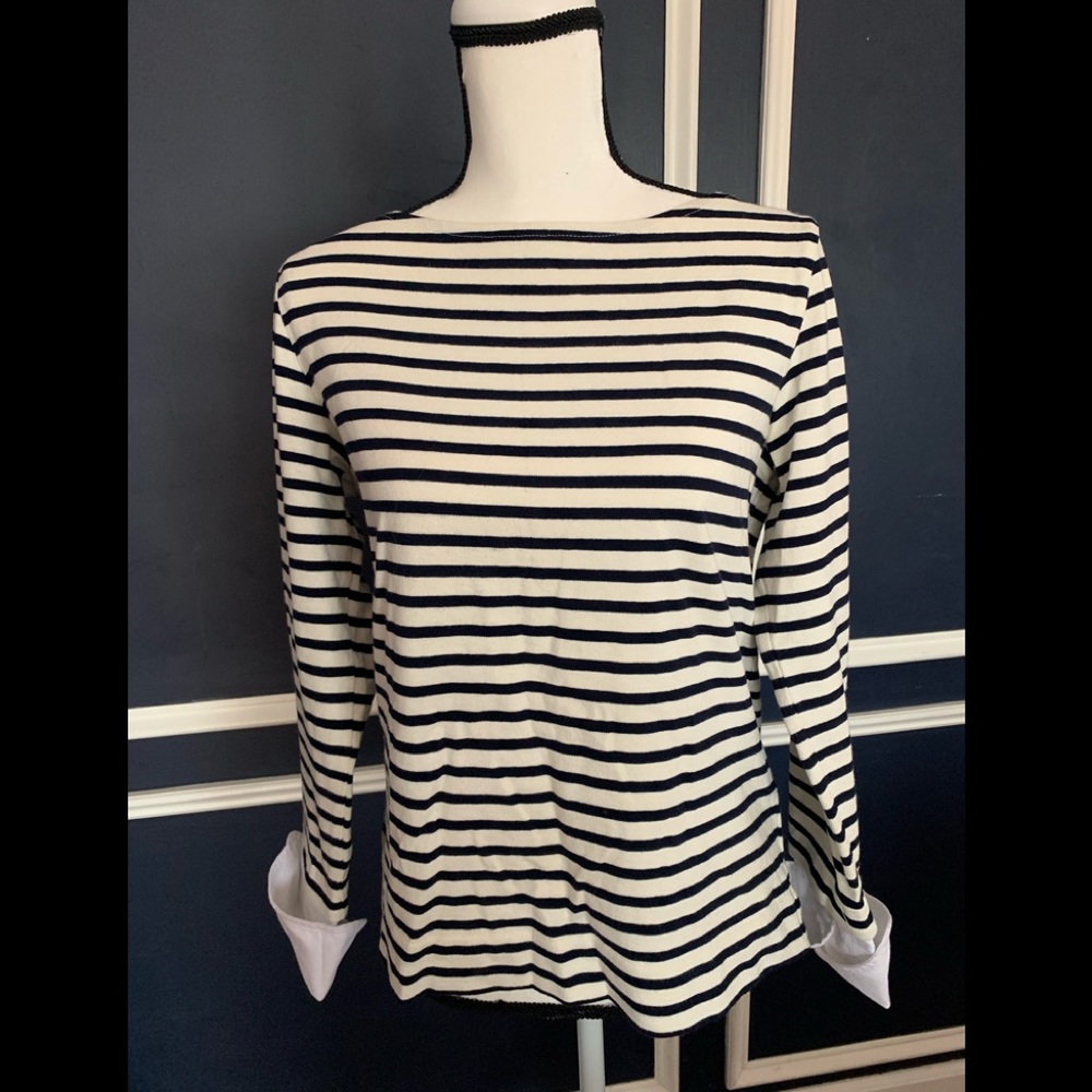 NWOT J Crew striped shirt